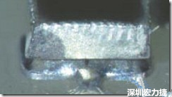 不沾錫，空焊不沾錫