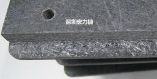 可加工性的合成石，可以用CNC洗出想要的形狀與機(jī)構(gòu)，可以媲美鋁合金