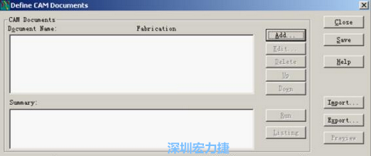 至此文件也已分析完及做了相應(yīng)的優(yōu)化和調(diào)整，接著可以按Alt+F、C打開CAM輸出窗口。