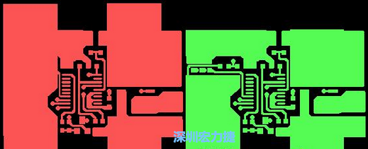 此操作可使文件中大部分的焊盤輸出后仍為焊盤，不會成為線性焊盤，并且不會產(chǎn)生像下圖一樣的短路情況