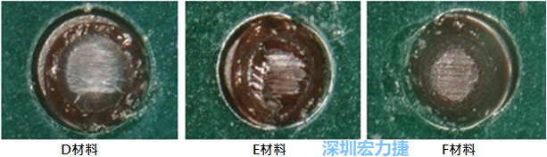 圖14- 冷球拉力試驗(yàn)后，光學(xué)顯微鏡下的失效模式