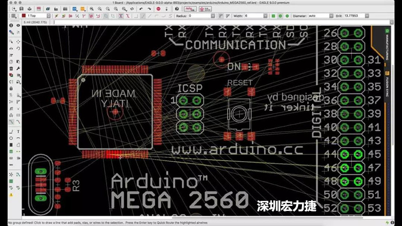CadSoft EAGLE是一款專業(yè)的印刷電路板(PCB)設(shè)計(jì)軟件，低成本、便于使用、功能強(qiáng)大。